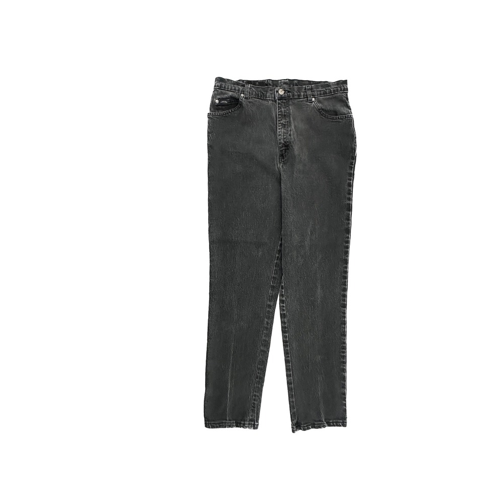 Riders Straight Leg Women's size 12 Black Denim Jeans